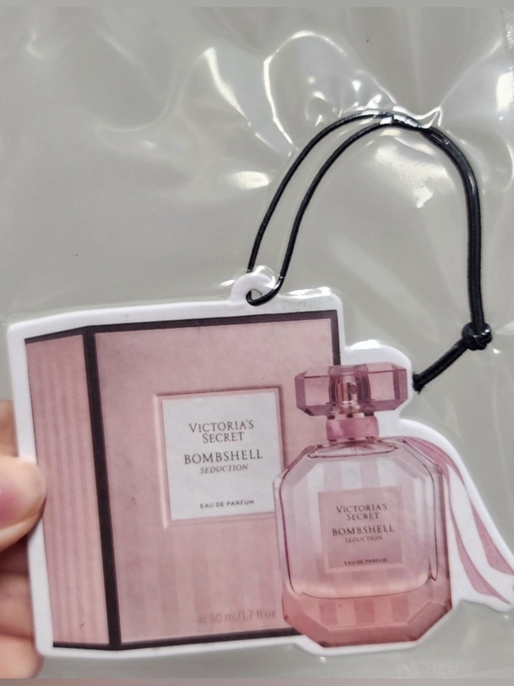 Victoria's Secret Bombshell Seduction Luxury Car Freshie Hanging Air Freshener